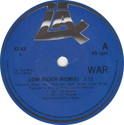 War : Low Rider (Remix) (7