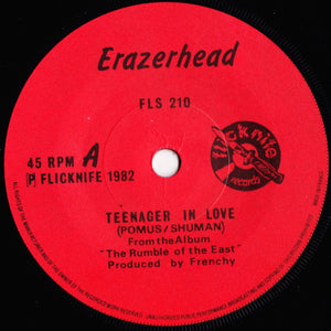 Erazerhead : Teenager In Love (7")