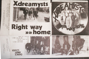 Xdreamysts : Right Way Home (7", Single, Bla)