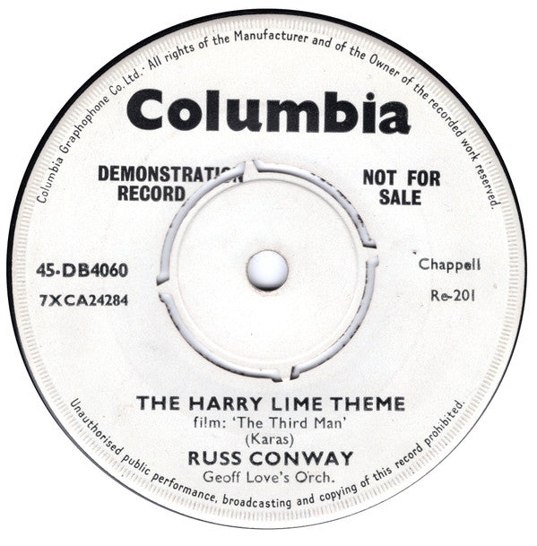 Russ Conway : The Harry Lime Theme  (7