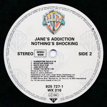 Load image into Gallery viewer, Jane&#39;s Addiction : Nothing&#39;s Shocking (LP, Album)
