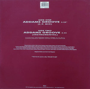 Hammer* : Addams Groove (7", Shape, Single, Pic)