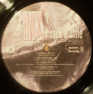 Stevie Nicks : Rock A Little (LP, Album)