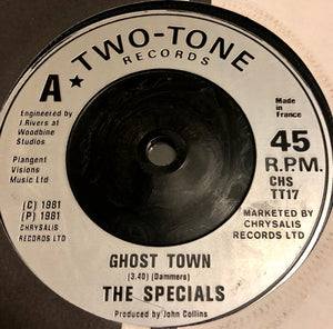 The Specials : Ghost Town (7", Single, Sil)