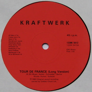 Kraftwerk : Tour De France (12", Red)