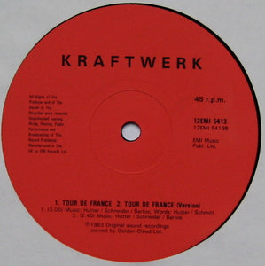 Kraftwerk : Tour De France (12", Red)