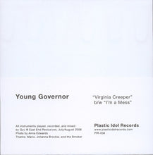 Load image into Gallery viewer, Young Governor : Virginia Creeper (7&quot;, Single, Lav)
