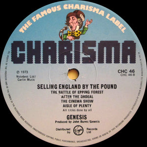 Genesis : Selling England By The Pound (LP, Album, RE)