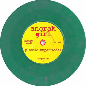 Anorak Girl : Plastic Supermodel (7", Single, Gre)