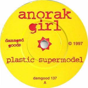 Anorak Girl : Plastic Supermodel (7", Single, Gre)