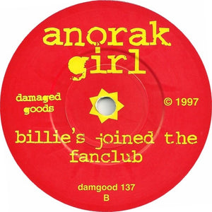 Anorak Girl : Plastic Supermodel (7", Single, Gre)