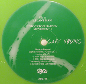 Gary Young : Plant Man (12", Single, Gre)