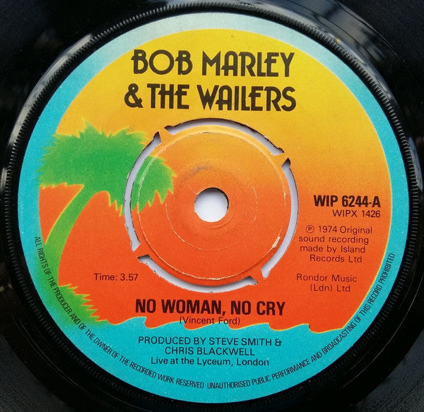 Bob Marley & The Wailers : No Woman, No Cry (7