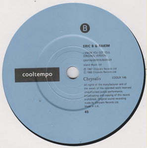 Eric B & Rakim* : I Know You Got Soul (The Double Trouble Remix) (7", Single)