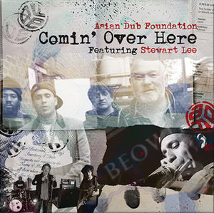 Asian Dub Foundation Featuring Stewart Lee : Comin' Over Here (12", Single)