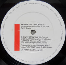 Load image into Gallery viewer, Orchestral Manoeuvres In The Dark : Architecture &amp; Morality (LP, Album, Gre)
