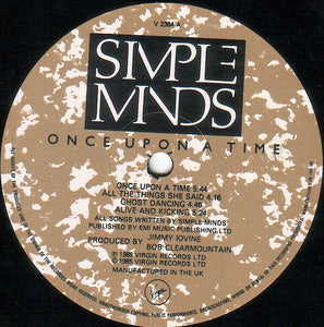 Simple Minds : Once Upon A Time (LP, Album)