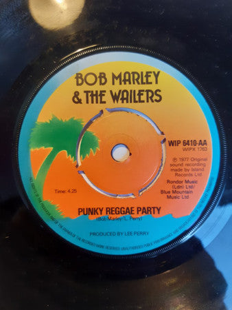 Bob Marley & The Wailers : Jamming / Punky Reggae Party (7