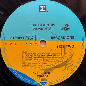 Eric Clapton : 24 Nights (2xLP, Album)