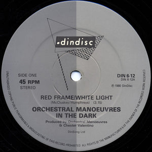 Orchestral Manoeuvres In The Dark : Red Frame/White Light (12", Single, Gre)