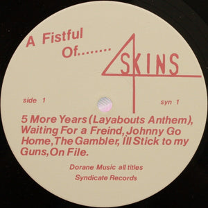 4 Skins : A Fistful Of........ 4Skins (LP, Album)