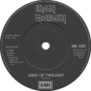 Iron Maiden : Aces High (7", Single, Pap)