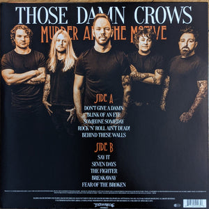 Those Damn Crows : Murder And The Motive (LP, Album)