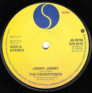 The Undertones : Jimmy Jimmy (7", Single, Rou)