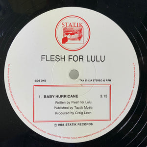 Flesh For Lulu : Baby Hurricane (12")