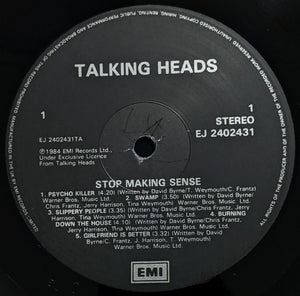 Talking Heads : Stop Making Sense (LP, Album)