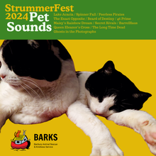 Load image into Gallery viewer, STRUMMERFEST 24 - PET SOUNDS CD (all proceeds to BARKS animal rescue charity)
