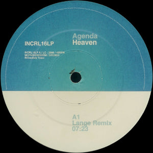 Agenda : Heaven (Mixes By Lange & DJ Sakin) (12")