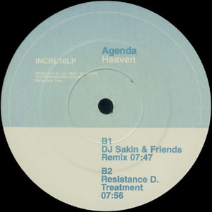 Agenda : Heaven (Mixes By Lange & DJ Sakin) (12")