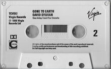 Load image into Gallery viewer, David Sylvian : Gone To Earth (Cass, Album, Dol)
