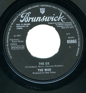 The Who : The Kids Are Alright (7", Single)