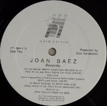 Load image into Gallery viewer, Joan Baez : Recently (LP, Album, All)
