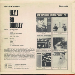 Bo Diddley : Hey! Bo Diddley (LP, Comp, Mono, RE)