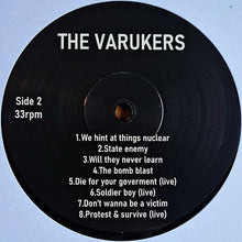 Load image into Gallery viewer, The Varukers : Prepare For The Attack (LP, Comp, Ltd, RE)
