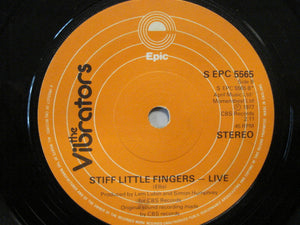 The Vibrators : London Girls / Stiff Little Fingers (7", Single, Com)