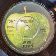 Load image into Gallery viewer, The Beatles With Billy Preston : Get Back (7&quot;, Single, Pus)
