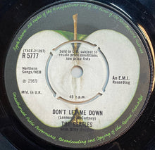 Load image into Gallery viewer, The Beatles With Billy Preston : Get Back (7&quot;, Single, Pus)
