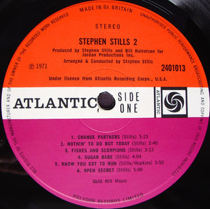 Stephen Stills : Stephen Stills 2 (LP, Album, Gat)