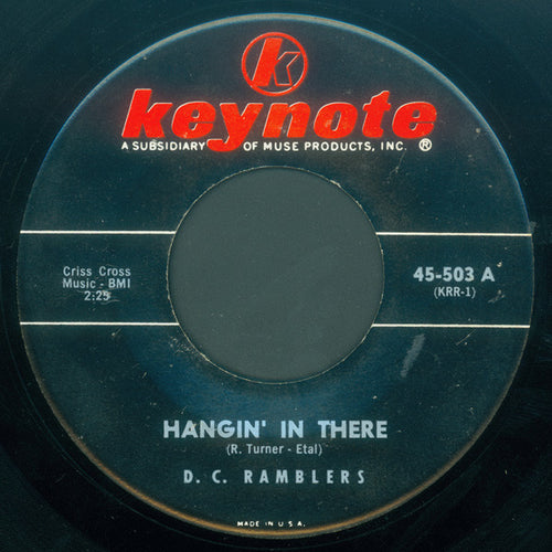 D.C. Ramblers : Hangin' In There / Steppin' In There (7