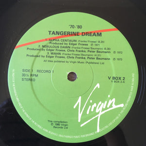 Tangerine Dream : Tangerine Dream '70 - '80 (4xLP, Comp + Box)