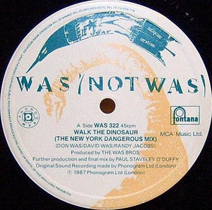 Was (Not Was) : Walk The Dinosaur (12")