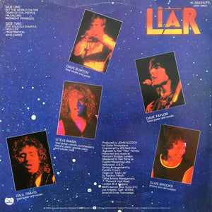 Liar (3) : Set The World On Fire (LP, Album, Pic)