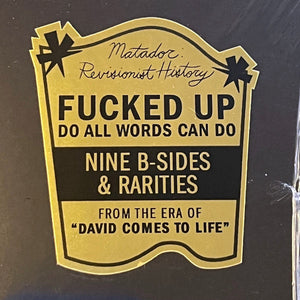 Fucked Up : Do All Words Can Do (LP, Comp)