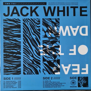 Jack White (2) : Fear Of The Dawn (LP, Album, Ltd, Blu)