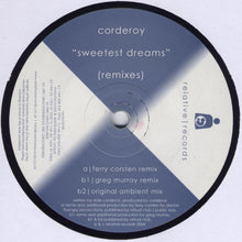 Load image into Gallery viewer, Corderoy : Sweetest Dreams (Remixes) (12&quot;)
