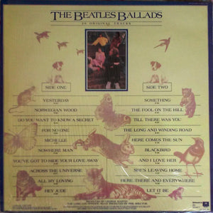 The Beatles : The Beatles Ballads (20 Original Tracks) (LP, Comp)